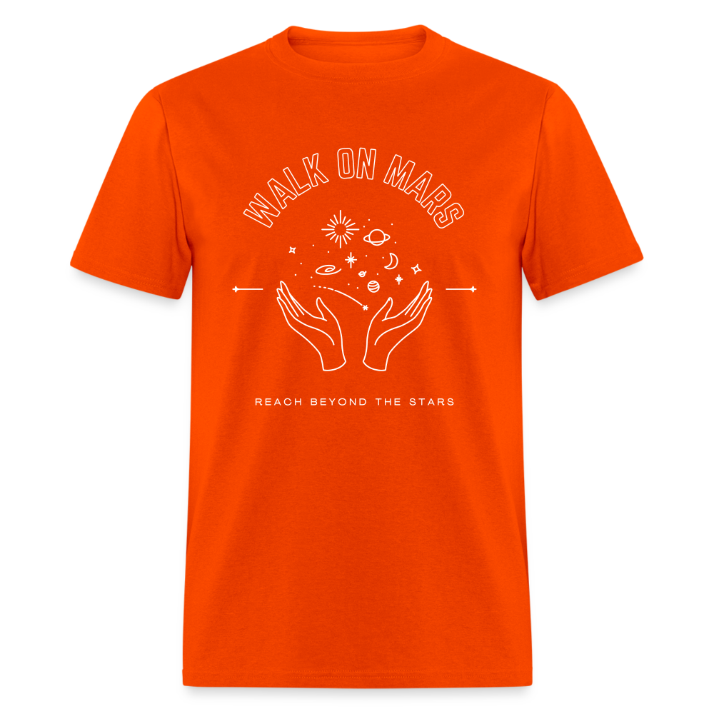 "Reach Beyond the Stars" T-Shirt - orange